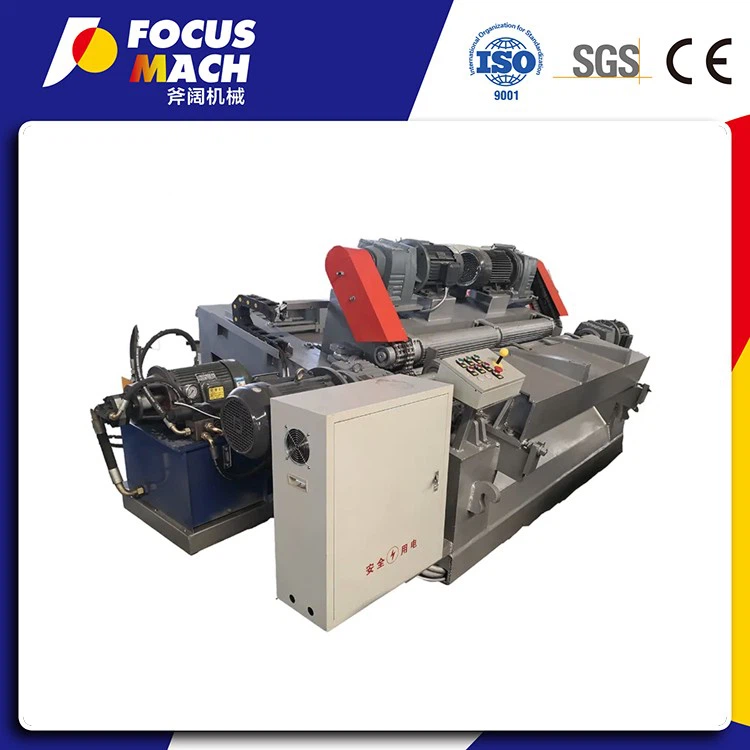 4 Feet 5 Feet Log Debarking Rounding Machine Wood Debarker For Plywood Wood Log Debarking Rounding Machine