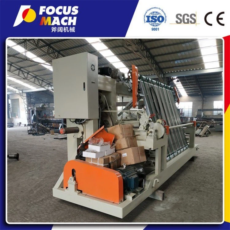 MECHANICAL SPINDLE VENEER PEELING MACHINE 3