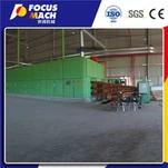 Máy sấy veneer băng chuyền phun 4 tầng