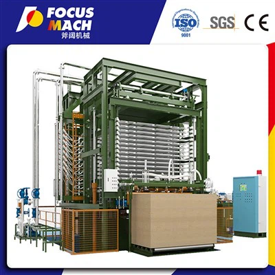 Máy ép nóng ván ép veneer