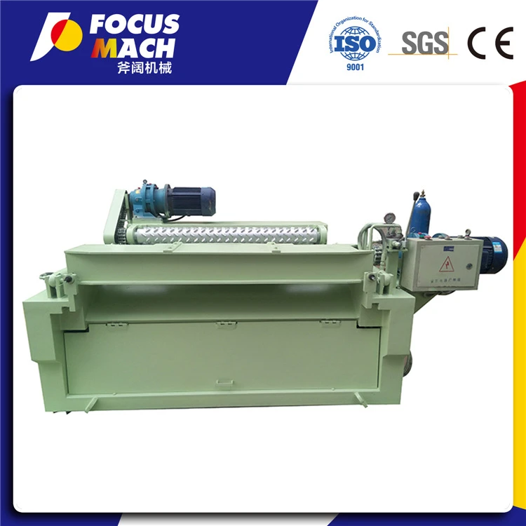 Máy bóc vỏ gỗ lõi gỗ quay